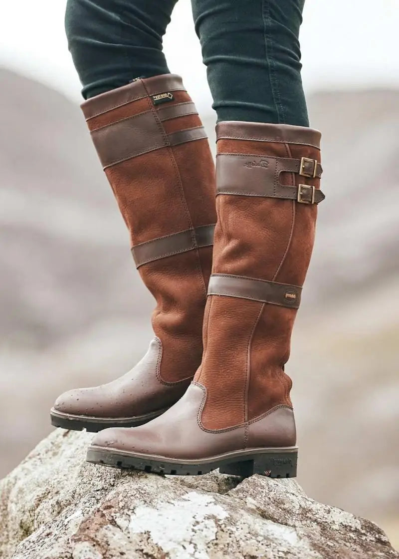 Bridget™ Retro Faux Leather Boots