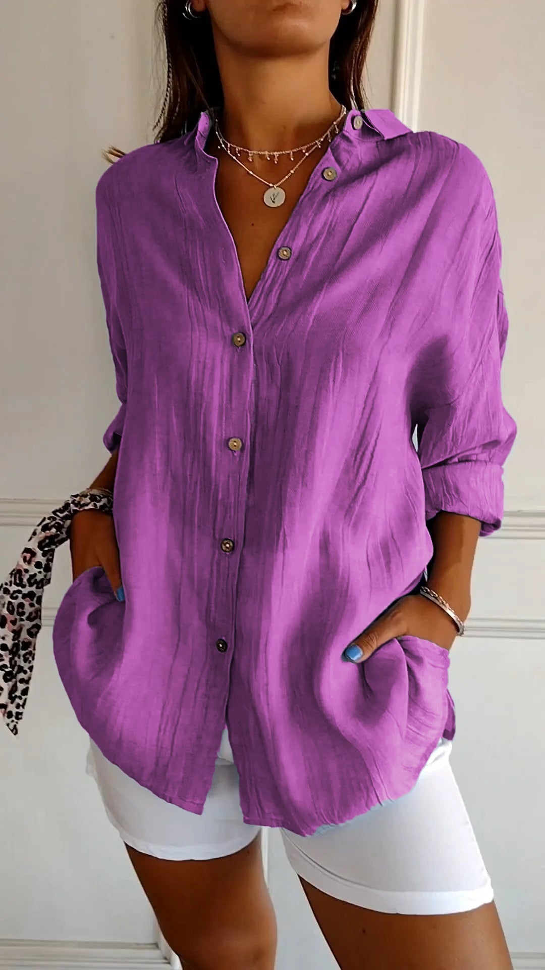 Emily™ | Elegant Oversized Blouse