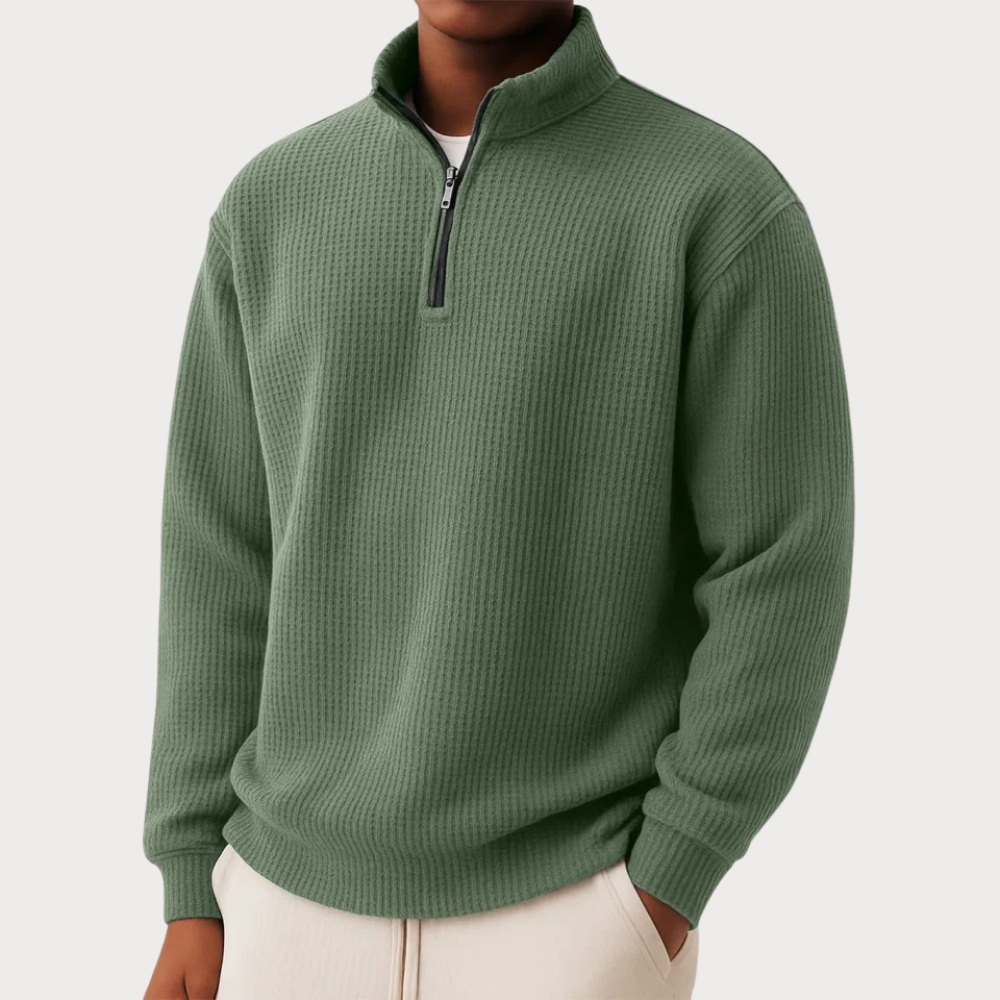 Daan™ | Zip Sweater with Daily Comfort and Timeless Style
