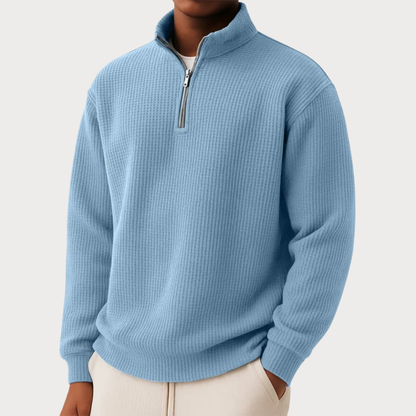 Daan™ | Zip Sweater with Daily Comfort and Timeless Style