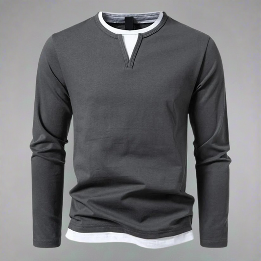 Ryan - Long Sleeve V-Neck Sweater
