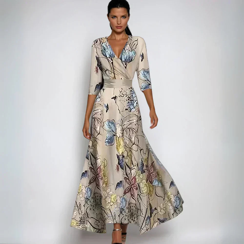 Chloe | Elegant Floral Dress