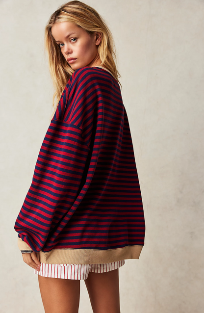 MIA - OVERSIZED STRIPED SWEATER
