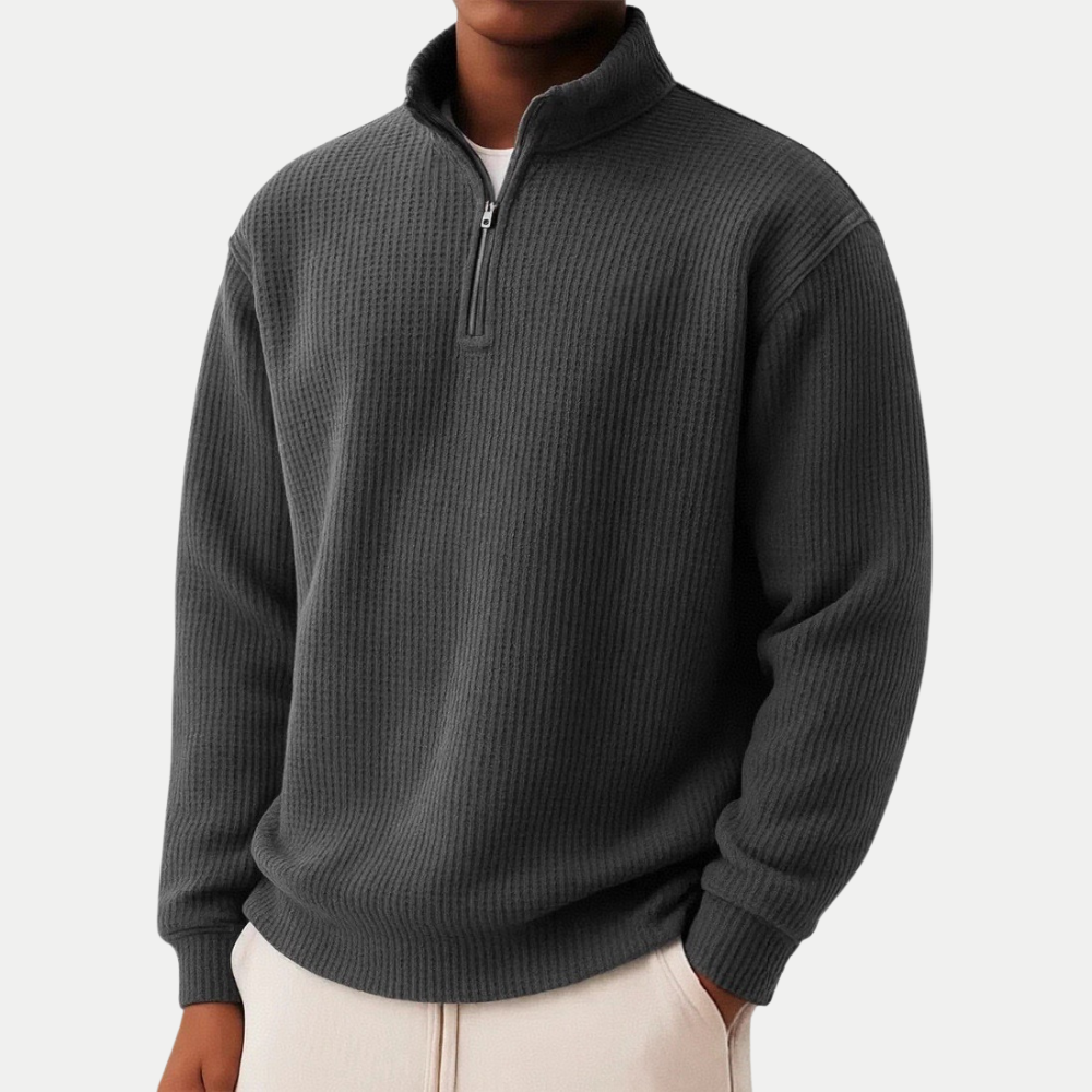 Daan™ | Zip Sweater with Daily Comfort and Timeless Style