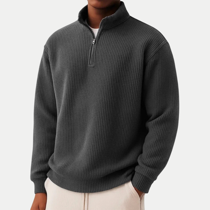 Daan™ | Zip Sweater with Daily Comfort and Timeless Style