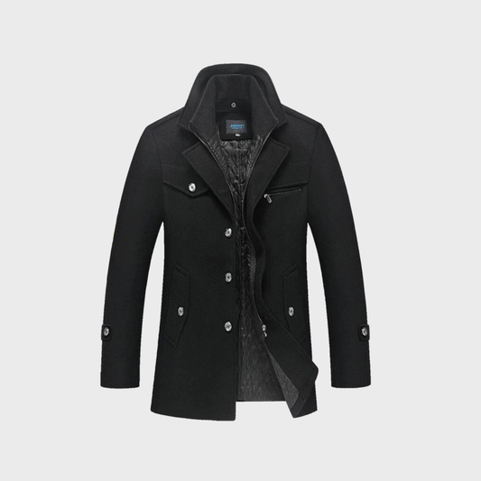 Andrzej | Classic Wool Peacoat