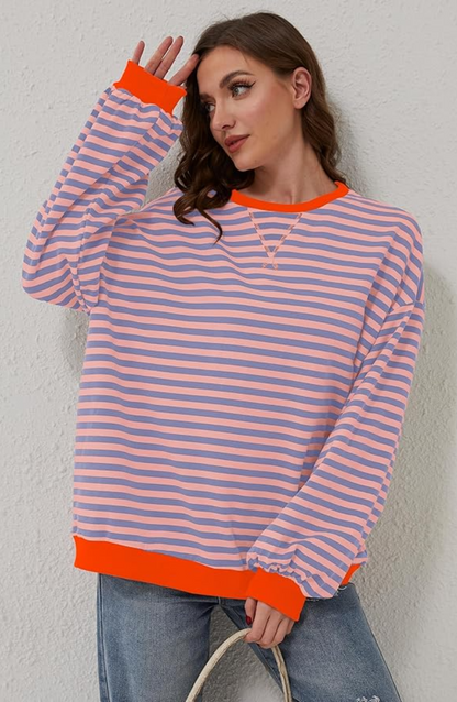 MIA - OVERSIZED STRIPED SWEATER