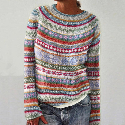 Heather - Cozy Retro Sweater
