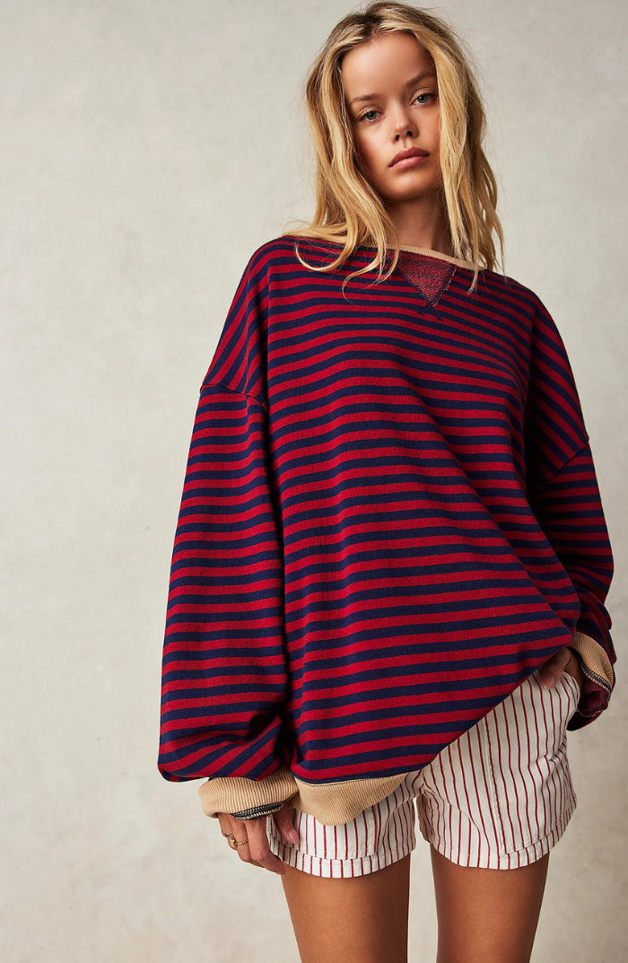 MIA - OVERSIZED STRIPED SWEATER