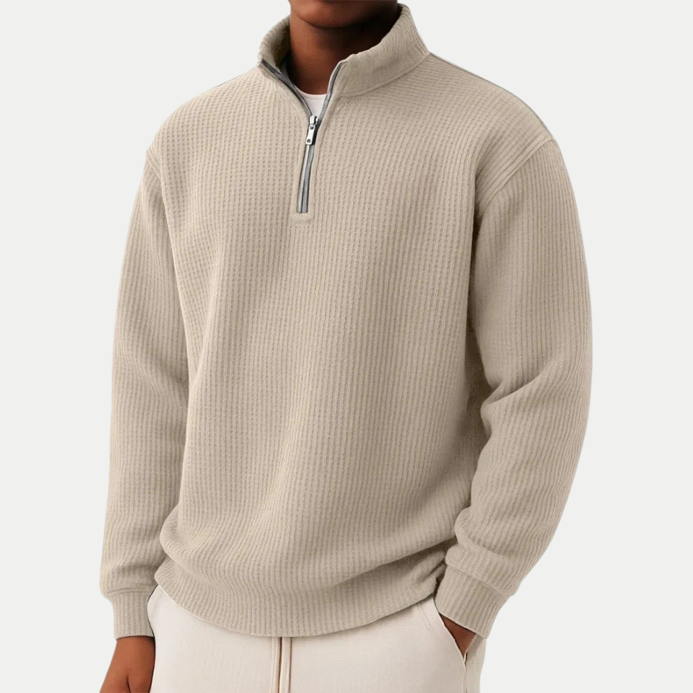Daan™ | Zip Sweater with Daily Comfort and Timeless Style