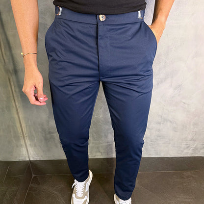Matan™ | Classic Stretch Slim Fit Trousers