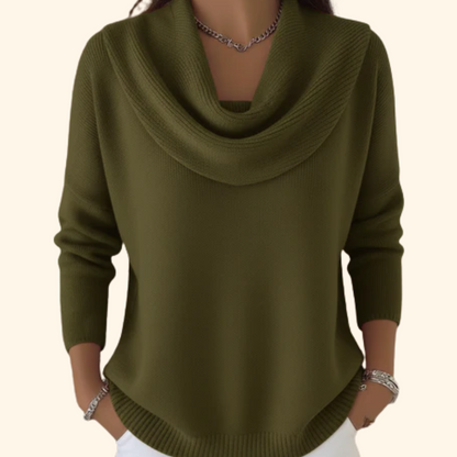 Gwen™ Elegant Collared Sweater