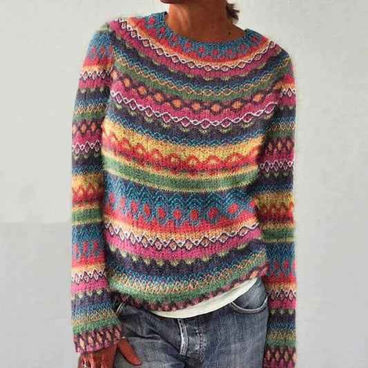 Ana - Retro Knit Sweater