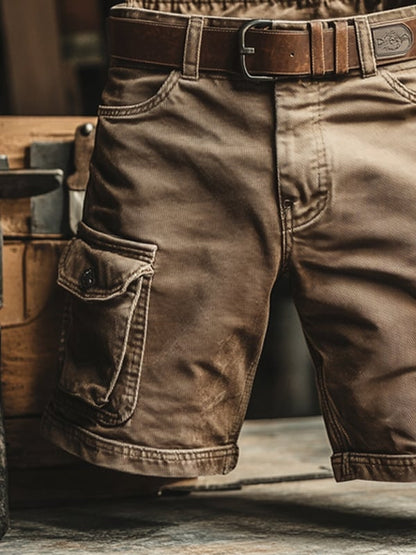 Apex - Durable Multi-Pocket Cargo Shorts