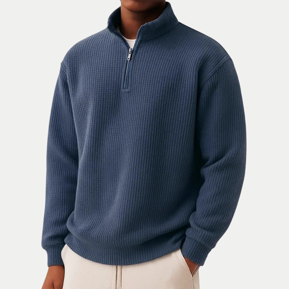 Daan™ | Zip Sweater with Daily Comfort and Timeless Style