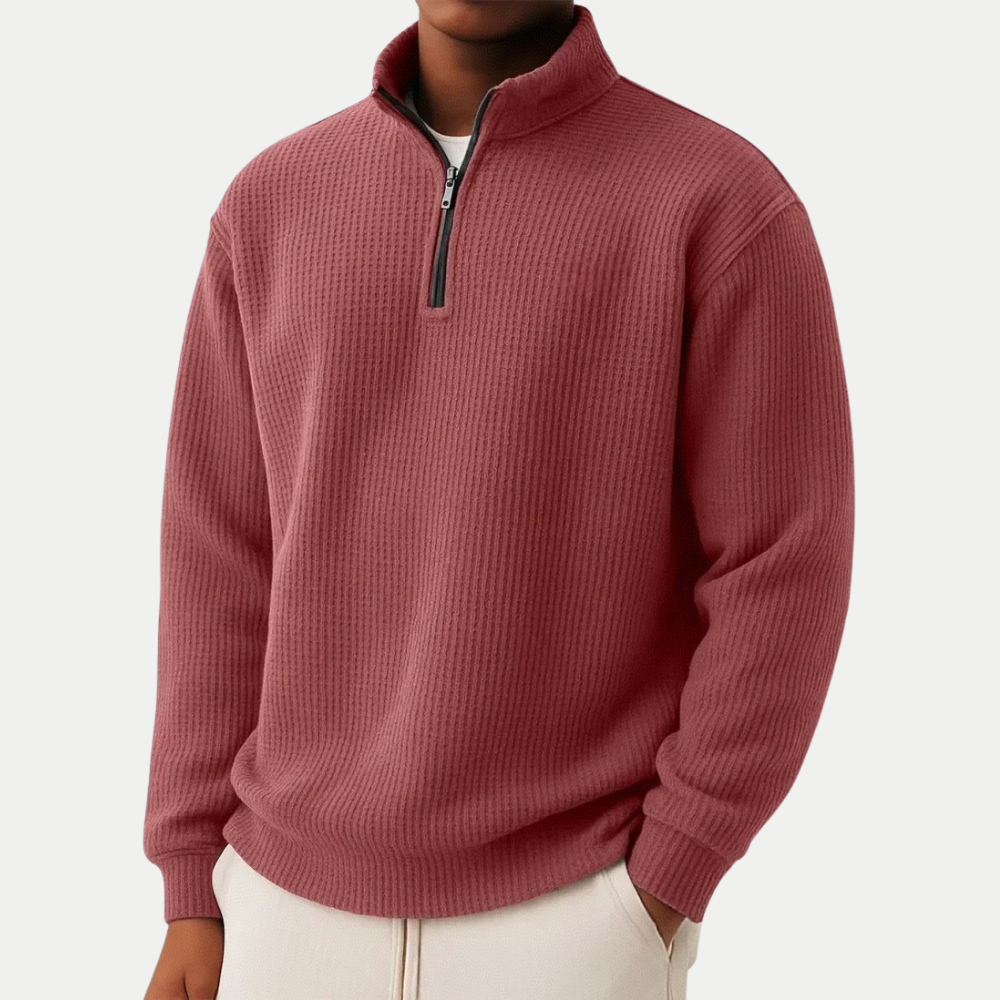 Daan™ | Zip Sweater with Daily Comfort and Timeless Style