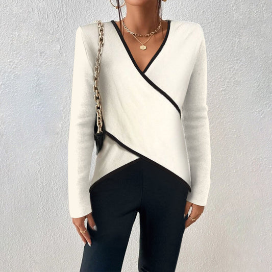 Irish - Elegant V-neck Sweater