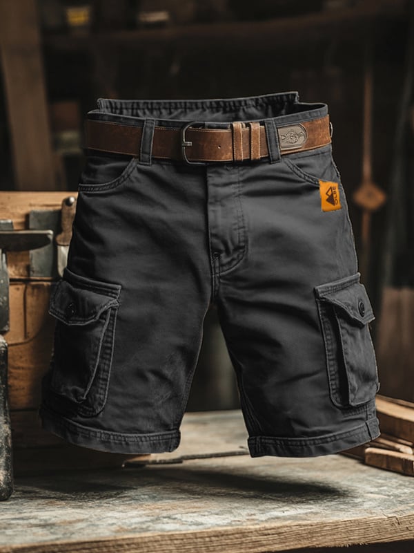 Apex - Durable Multi-Pocket Cargo Shorts