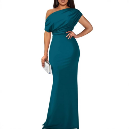 NOEMIA – Elegant Bodycon Maxi Party Dress