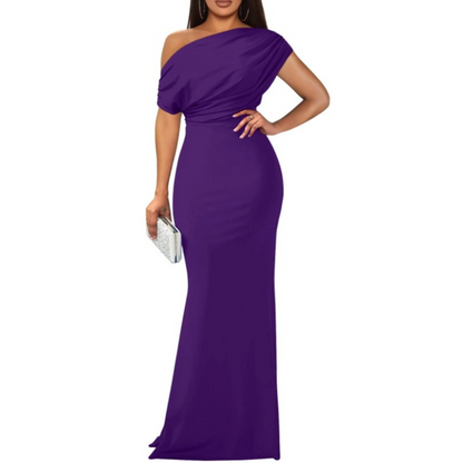 NOEMIA – Elegant Bodycon Maxi Party Dress