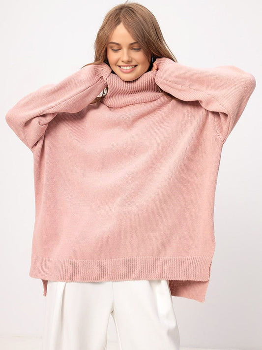 Dina - Oversized Turtleneck Sweater