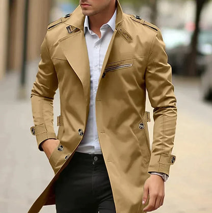 PEREZ | ELEGANT TRENCH COAT FOR MEN