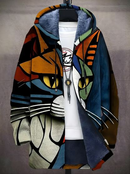 Olive™ - Luxurious Art-Inspired Zip-Up Hoodie