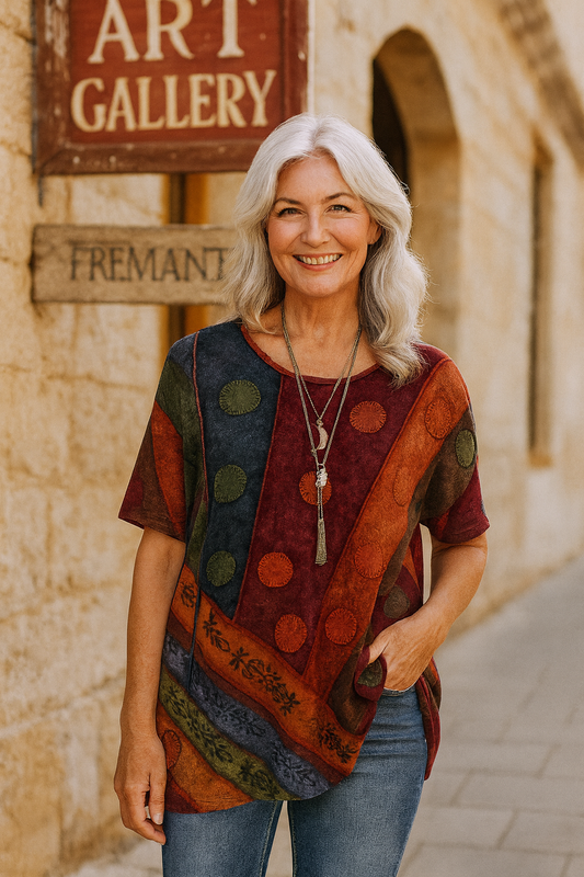 Amelle™ | Artistic Blouse