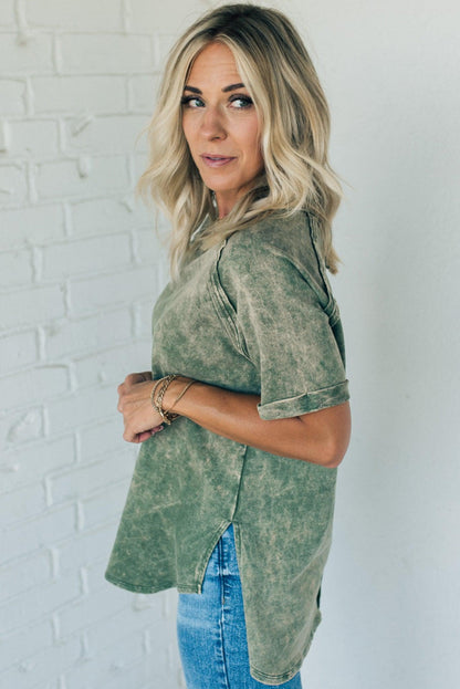 French Terry™ | Acid Wash Top