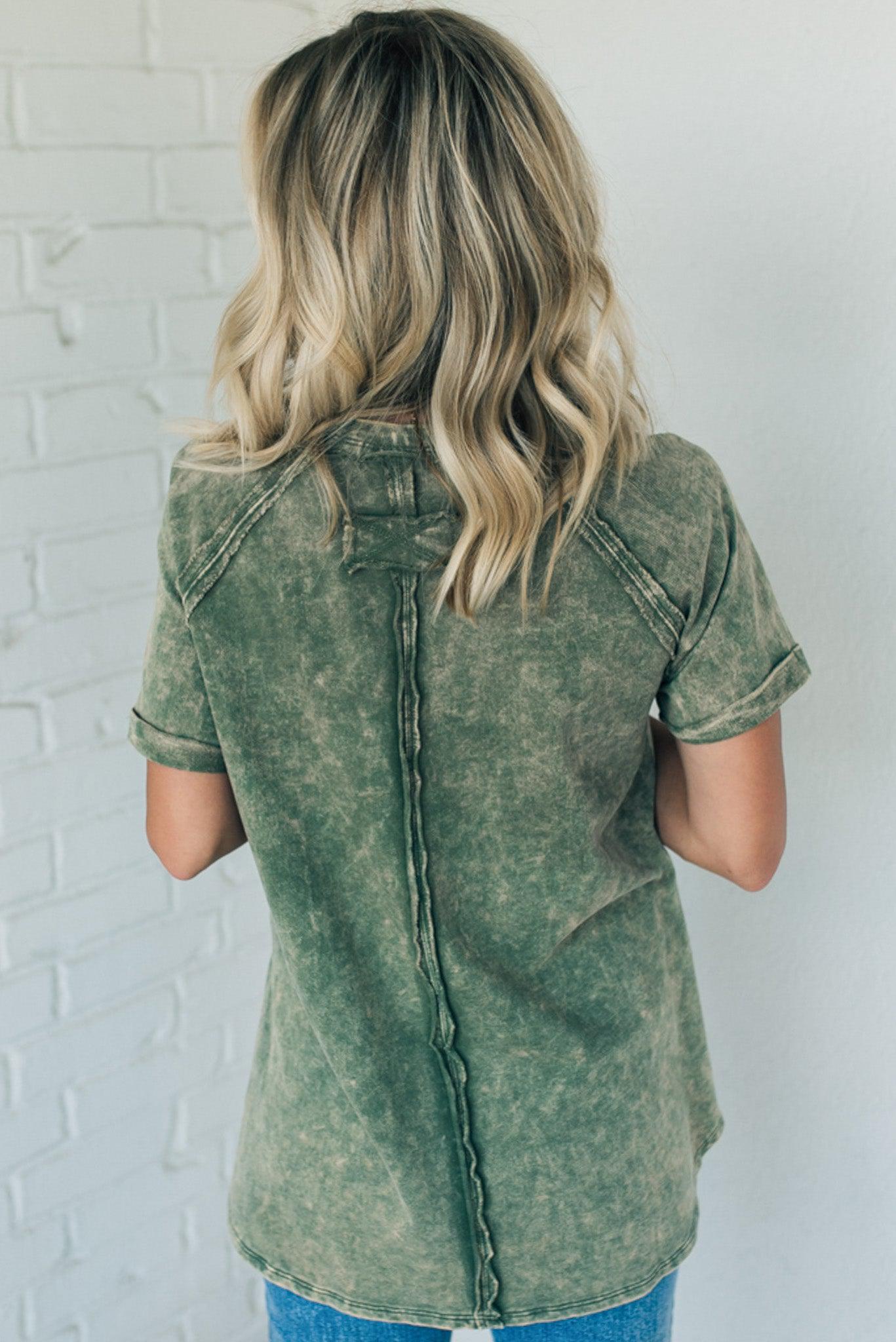 French Terry™ | Acid Wash Top