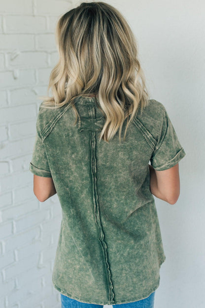 French Terry™ | Acid Wash Top