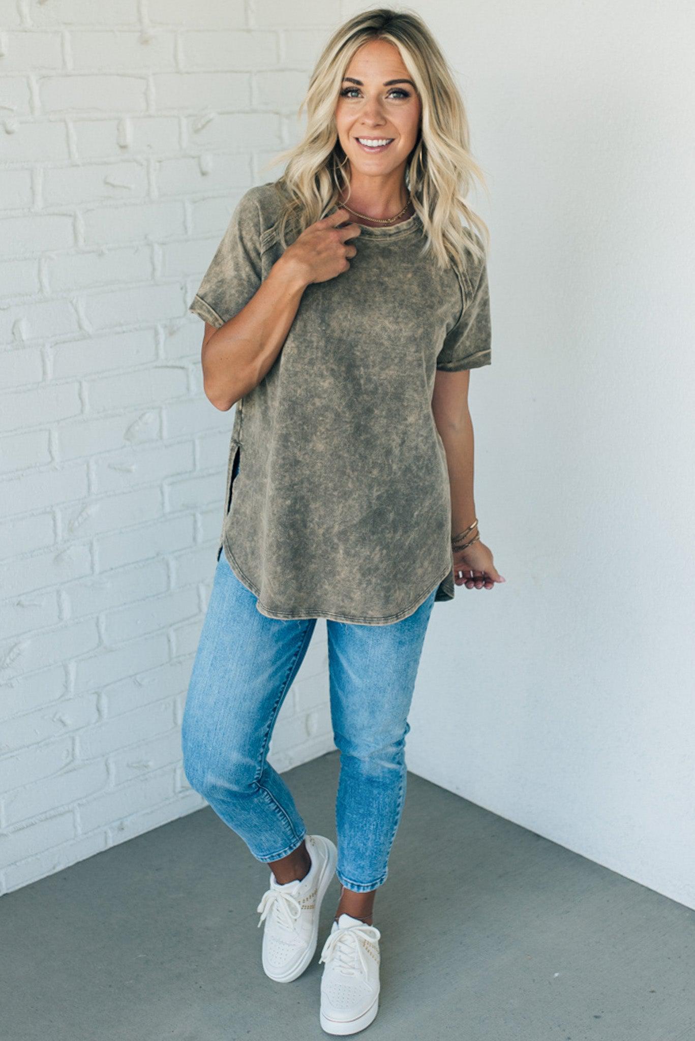 French Terry™ | Acid Wash Top