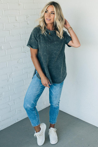 French Terry™ | Acid Wash Top