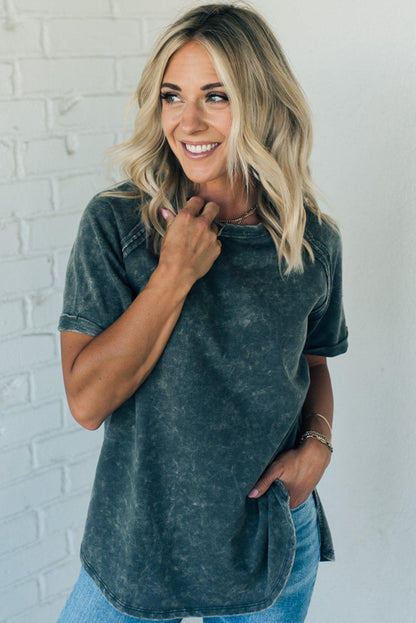 French Terry™ | Acid Wash Top