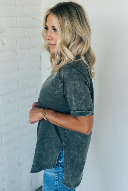 French Terry™ | Acid Wash Top