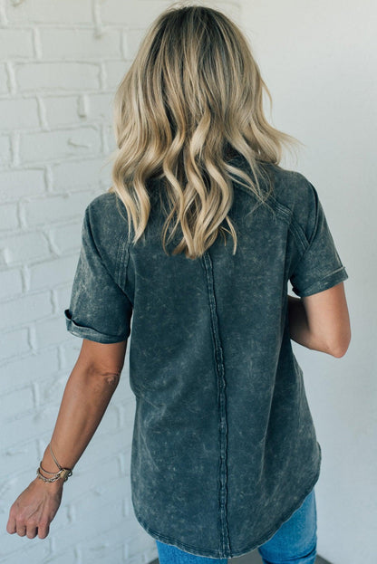 French Terry™ | Acid Wash Top