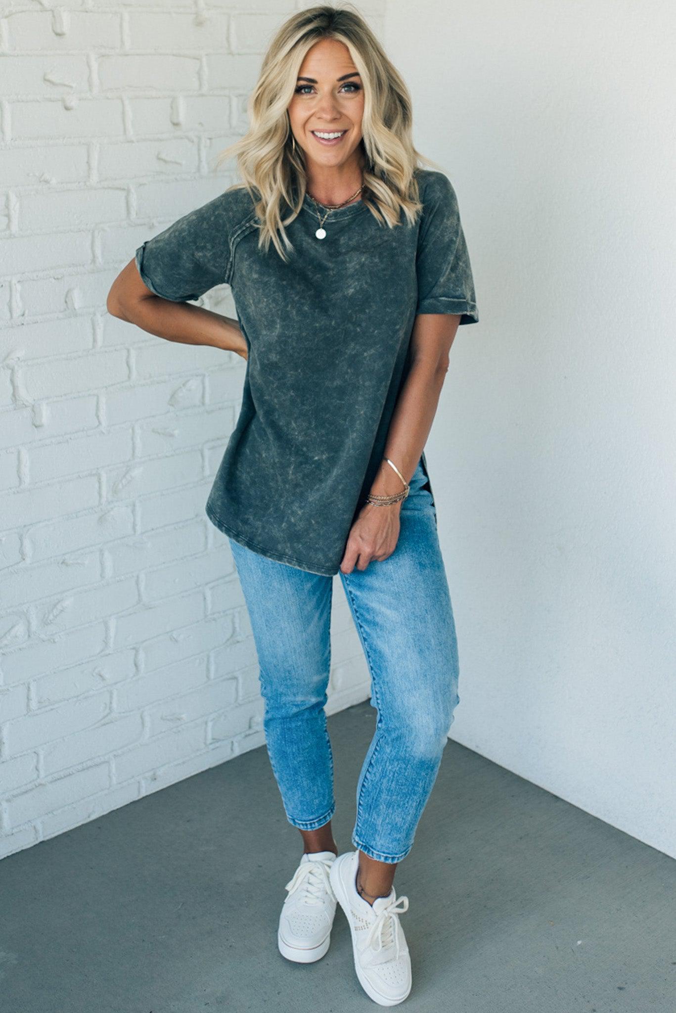 French Terry™ | Acid Wash Top