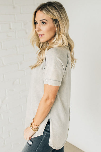 French Terry™ | Acid Wash Top