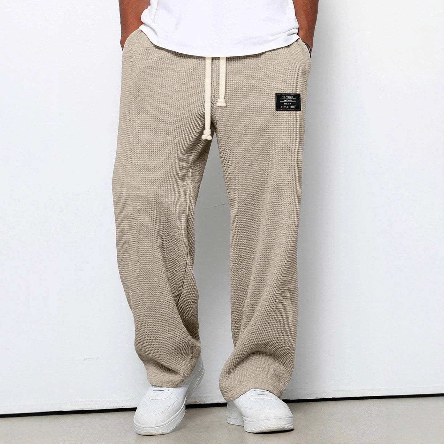 Gerald™ | Wide Trousers with Adjustable Waist