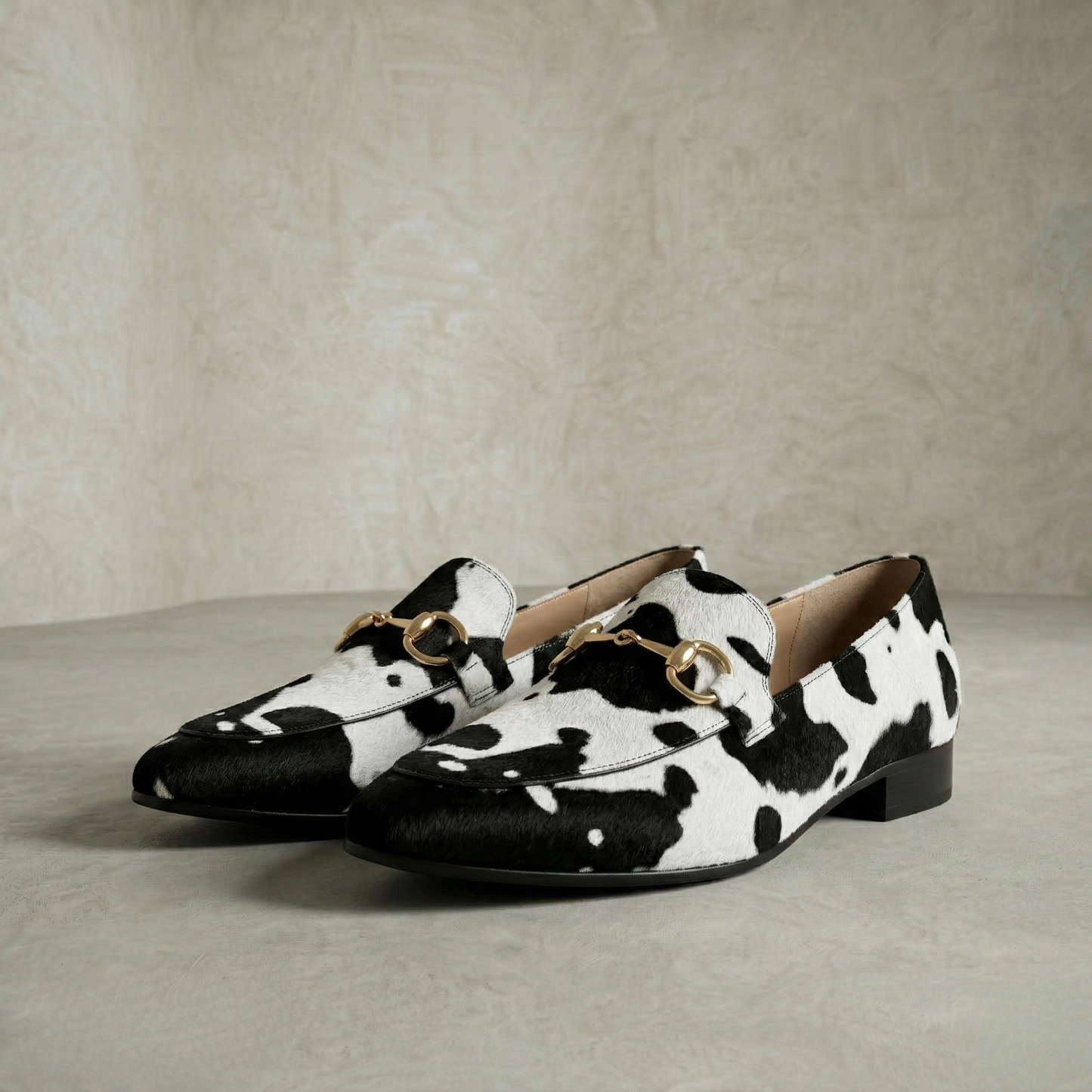 Livia | Buckle Accent Loafers