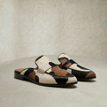 Margaret | Graphic Pattern Loafers