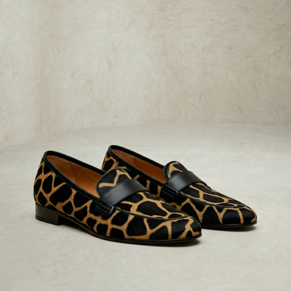 Monica | Gold Trim Loafers