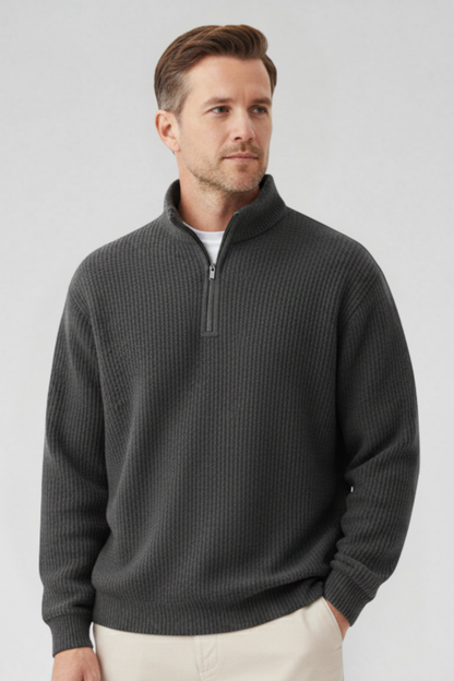 Daan™ | Zip Sweater with Daily Comfort and Timeless Style