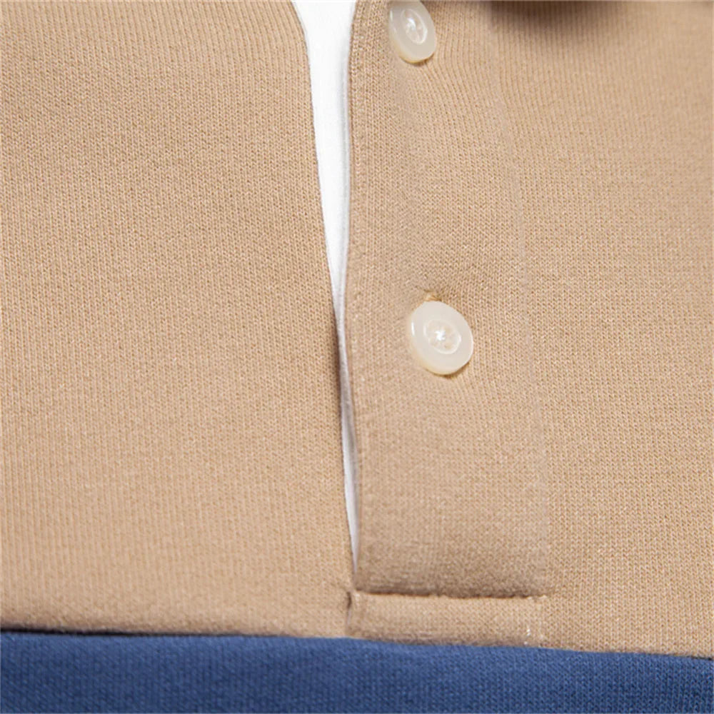 Glen™ | Premium & Casual Long Sleeve Polo Shirt