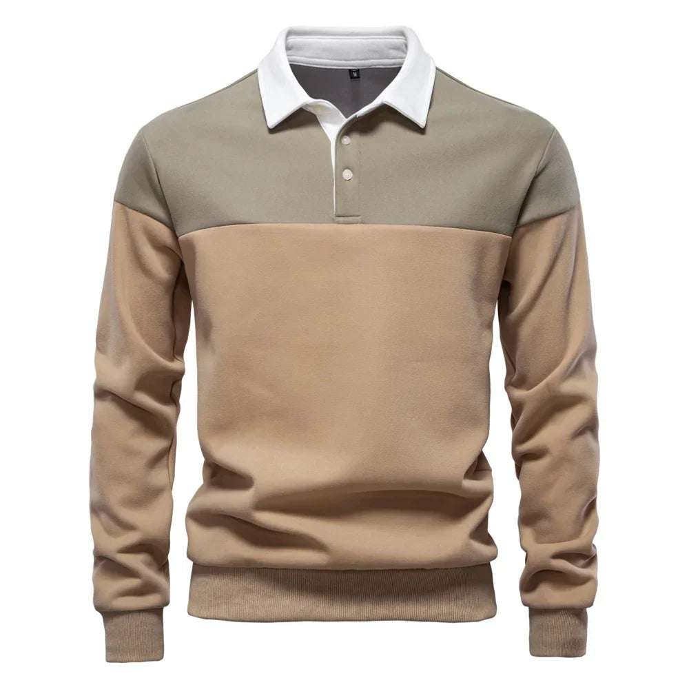 Glen™ | Premium & Casual Long Sleeve Polo Shirt