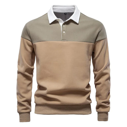 Glen™ | Premium & Casual Long Sleeve Polo Shirt