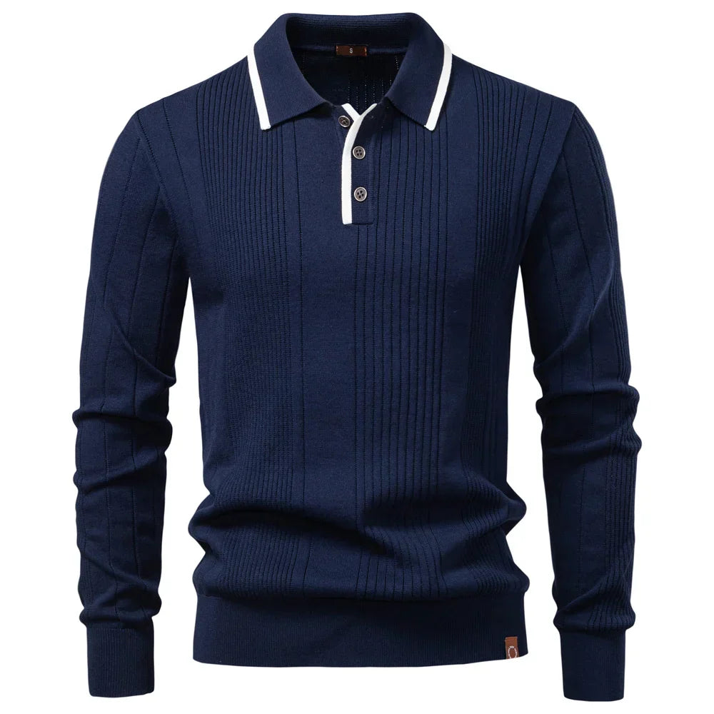 Leon™ | Men's Winter Polo Shirt