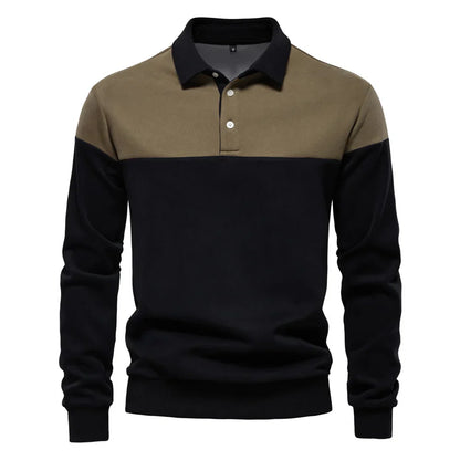 Glen™ | Premium & Casual Long Sleeve Polo Shirt