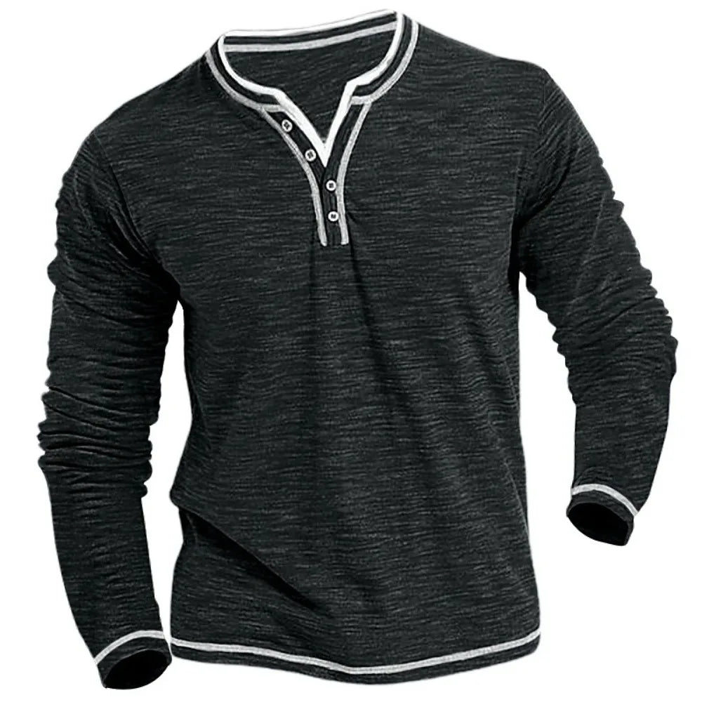 John™ | Long Sleeve with V-Neck