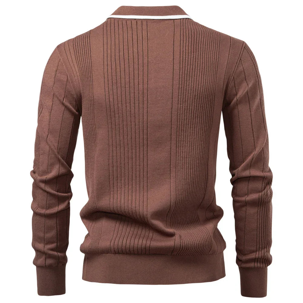 Leon™ | Men's Winter Polo Shirt